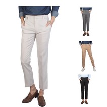 [BANESSOHomme] 바넷쏘옴므 남성 솔리드9부 슬랙스팬츠 AD8812