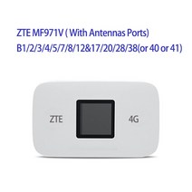 핫딜 a604r ax2004m ZTE MF971V MF971RS 4G 모바일 와이파이 핫스팟 LTE Cat6 300Mbps 2300mAh 듀얼 밴드 홈 모뎀 포켓 라우터, [01] MF971V, 01 MF971V