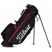 타이트리스트 (TITLEIST) players 4 스탠드 백 TB21SX4, 블랙×레드