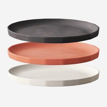 킨토 알프레스코 플레이트 25cm 3color, 블랙