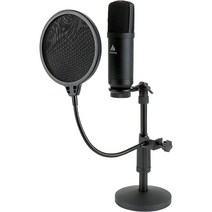 netmate kw-마이크 마이크용품- 스텐드 팝필터 쇼크마운트 -인터넷 방송국 유튜브, bc04-방송용usb 스텐드마이크세트