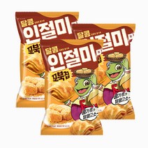꼬북칩 달콩인절미맛 80g, 12개