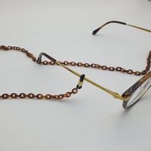 미니 체인 브라운 선글라스줄 목걸이 연예인 안경줄 마스크스트랩