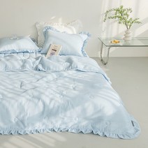 세사온라인 보송한 퓨리 뱀부 시어서커 여름 차렵패드세트 Q