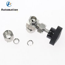 니들밸브조절 가능한 니들 밸브 OD 3 4 6 8 10 12 14mm 1/8 