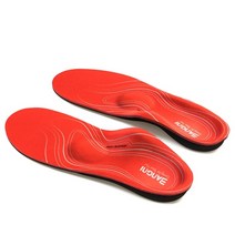 조던밑창보강 3angni orthotic arch support insoles for flat feet orthopedic shoe sole man women insolent, 4-빨간색