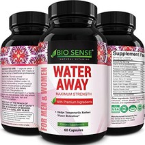 Water Away Pills 이뇨제 보조제 - 수분 보유력을 감소시키는 천연 이뇨제 물 알약, 1개
