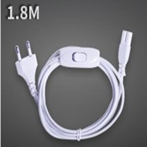 T5 2핀 i-Lamp 슬림형 Led, 추가옵션 02: T5전용 코드 - 1.8M 중간스위치