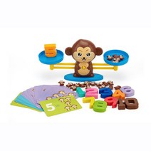 숫자 무게배우기 어린이 수학놀이 저울 수세기 인지능력향상 유아교구 5세 6살