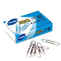 화신 600 크립 10개 클립 사무용 학생용 고정용 사무용품 문서정리, 1개