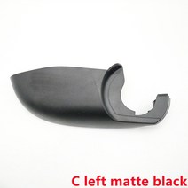 [한걸음] 스마트 블박 룸미러 백미러 커버 프레임 하부 캡 뚜껑 사이드 미러 유리 렌즈 방향 지시등 BMW X, 05 C left matte black