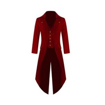 남성 연미복 남자 연주복 무대의상 할로윈 XXXXXL 플러스 사이즈 중세 의상 망 Steampunk 빈티지 연미복 자