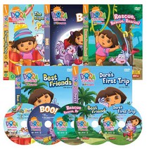 DVD 도라 더 익스플로러 1집 5종세트 DORA THE EXPLORER, 없음