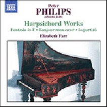 [CD] Elizabeth Farr 피터 필립스: 하프시코드 작품집 - 판타지아 파반느 갈리어드 파사메초 (Philips: Harpsichord Works)