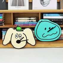 로마네 모나구스타 벽시계 무소음 인테리어 캐릭터 벽시계 아이방 거실 안방 인테리어 집들이선물 유아 어린이 교육용시계, 찰리