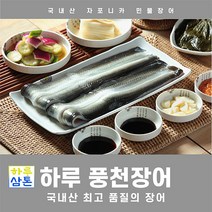 (당일배송 다음날 도착)고창풍천민물장어 초특가 손질 및 초벌 650g 내외 자포니카(평일 주문 시 다음날 택배 도착), 손질 1KG, 1개