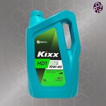 kixx HD1 CJ-4 10w40 6L 디젤 엔진오일, 1개