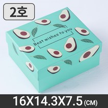과일 패턴 선물상자 2호 아이들 어린이 답례품 포장, 1GPO_과일상자2호(아보)
