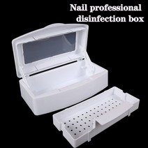 살균 멸균 기 고압 고온 UV 네일 angnya nail art tools tray 용, 분명한