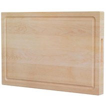 주방용 대형 목재 도마. 밀랍 아마씨 오일 및 레몬 오일로 컨디셔닝된 아메리칸 하드 메이플 정육점 블록. 43.2cm x 27.9cm 3cm17인치 11인치 1.2인치 도마 Zir