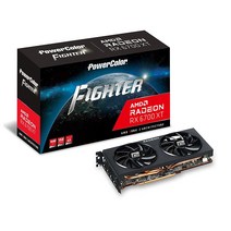 파워컬러 파이터 AMD 라데온 RX 6600 그래픽 카드 8GB GDDR6 메모리, 6700XT Fighter