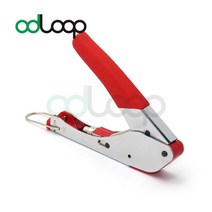 ODLOOP 동축 케이블 압착 플라이어 커넥터 RG6 RG59 F RCA 용 압축 핸드 툴 크림 퍼