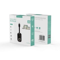 MiraScreen 무선 크롬캐스트 HDMI 미라 캐스트 Airplay 미러링 수신기 4K, G9Plus 2.4G