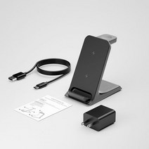 애플 아이폰14프로 호환 케이스 KPON 3 in 1 무선 충전기 스탠드 iPhone 14 13 12 11 Apple Watch Ultra 8 7 6 5 Airpods Pro 2