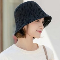 봄모자 여름 패션 신혼 해외 여행 코디 준비 엄마 귀여운뜨게짜임 데이트외출 숏챙올, EUSA 본상품선택, EUSA 본상품선택