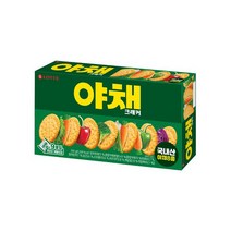 롯데 야채크래커 249g 2개 쫀듯한 바삭한 수제쿠키 사무실간식, 14개