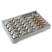 현대오피스 동전계수기 HCS-500 주화박스 동전판 분류기 돈계수, 1개