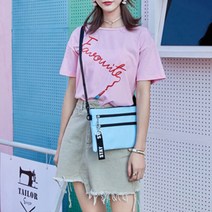 고등학생 남성용 학생 미니 남자크로스백 GN14530, 스카이