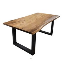 우드슬랩 원목 테이블 6인용 120x60x75cm 두께 5cm 큰, 상세 페이지 참고, 140x70x75 판 두께 5cm