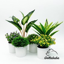 인조나무 미니정원 조화 인테리어소품, 타입 6. 마리안느
