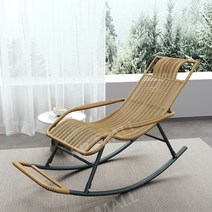 여름 등나무 의자 흔들 의자 홈 힐링체어, A