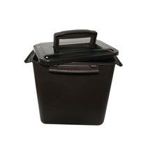 삼성 김치냉장고 김장 김치 보관 용기 김치통 - 삼성김치통 8.5L(투명뚜껑 초코)