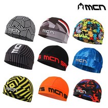 MCN 빠른땀흡수 메쉬 스컬캡 자전거모자 25종 모음, 23 노멀 크러쉬