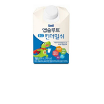 앱솔루트 킨더밀쉬 200ml, 우유맛, 1개