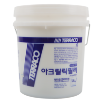 테라코 핸디코트 외부용퍼티 아크릴릭필러 5kg/25kg, 25kg