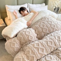 전기 담요 발열 휴대용 캠핑 온열 신제품 슈퍼 두꺼운 겨울 따뜻한 담요 침대 인공 양고기 캐시미어 가중, 03 3_06 200x230cm 5kg