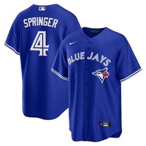 [해외] 나이키 저지 유니폼 MLB George Springer 토론토 블루제이스 얼터네이트 플레이어 저지 로얄 895063