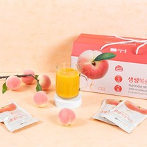 [시골내음] 첫눈에반한생생복숭아즙, 10팩
