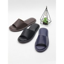 [코지] 남자 차분한 클래식 컬러 홈 실내화 쿠션 슬리퍼, S2772_밤／FREE, 상세 설명 참조