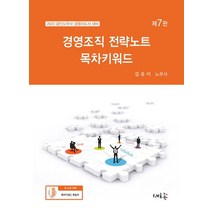 2023 경영조직 전략노트 목차키워드:공인노무사·경영지도사 대비, 새흐름, 2023 경영조직 전략노트 목차키워드, 김유미(저),새흐름,(역)새흐름,(그림)새흐름