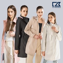 커터앤벅 여성 더블페이스 브레스 스윙 웨더코트 - CBL2SRW902