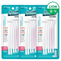 [라이온코리아] 시스테마 치간칫솔 x 3개, 제품선택:3.치간칫솔 SSS x 3개