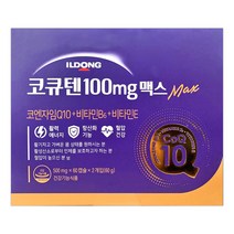 일동제약 코큐텐 맥스100mg 60캡슐 2개월분, 2박스, 60정