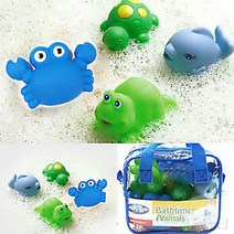 리시안제이 신생아 13개월 아기 목욕 놀이 장난감 블루 5개월 아기 장난감 4개월 아기 장난감