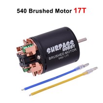 SURPASS HOBBY-5 슬롯 3-Solt 540/550 브러시 모터 12T 16T 21T 27T 35T 45T HSP HPI Wltoys Kyosho TRAXXAS 드 1/1, [02] 540 17T