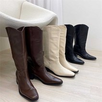 셀러허브 여성패션 [코지] 여자 멋스러운 서부영화 주인공 웨스턴 롱부츠